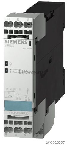 РЕЛЕ КОНТРОЛЯ ЧЕРЕДОВАНИЯ ФАЗ 3X 160 ДО 260 V AC 50 ДО 60 ГЦ 1 ПЕРЕКИДНОЙ КОНТАКТ ВИНТОВОЕ ПРИСОЕД.