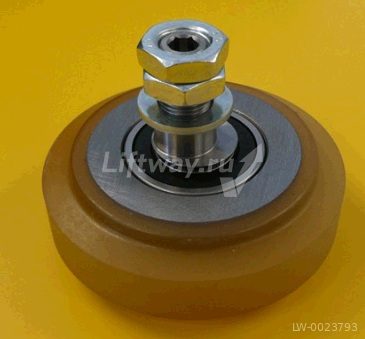 Ролик VSL ø 100/20 x 34/18 mm VU 80° с осью эксцентриковой