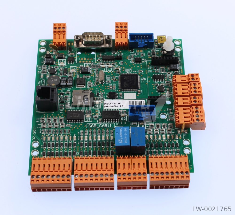 Плата приказной панели SGB_CAB11 (SMART SG BUS MDL CAB) /1-8 остановки