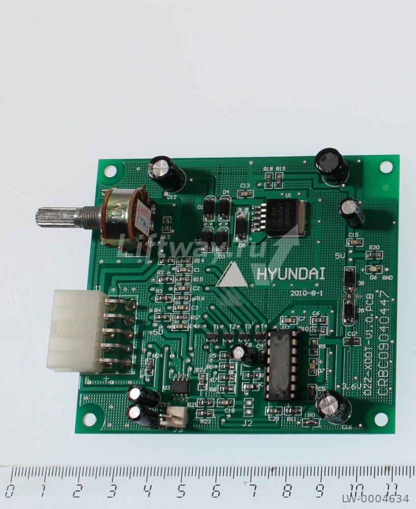 Плата DZZ-XDDT-V1.0  CRBC 09040447