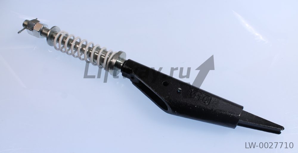 Коуш (подвеска каната) Отис с пружиной под СПК, канат 10 мм (L=374mm)