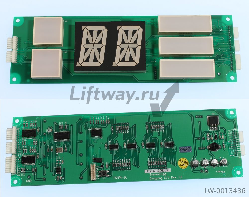 Плата индикатора TSHPI-1A