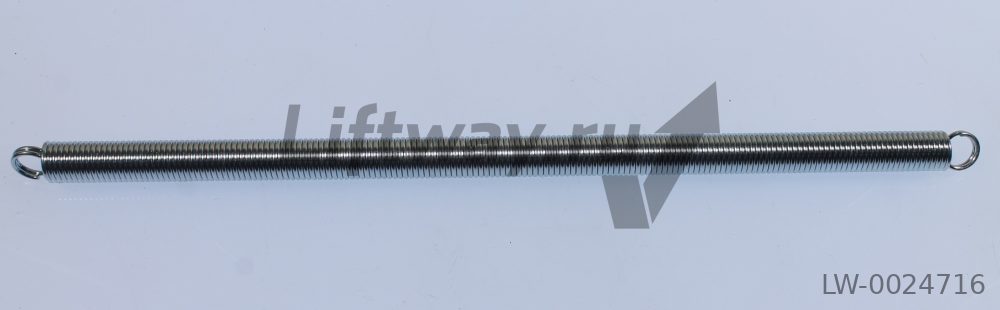 Пружина дозакрытия ДШ 375мм (D прутка = 2; D внешний = 16)