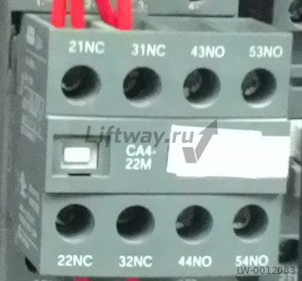 Блок контактный дополнительный CA4-22M (2НО+2НЗ) для контакторов AF09…AF38
