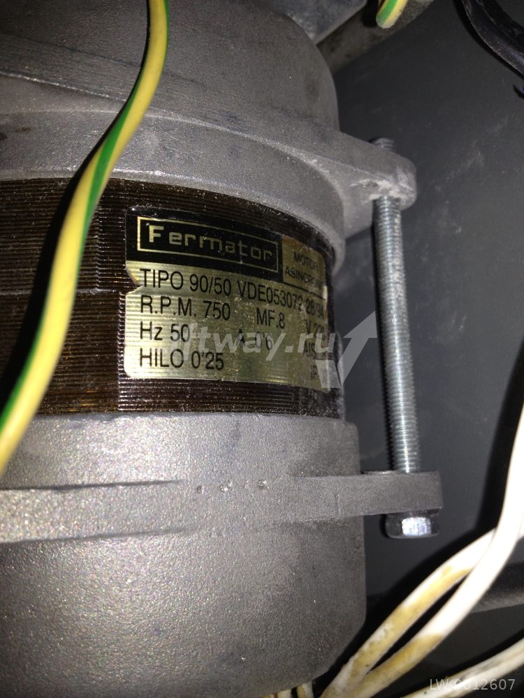 Двигатель привода дверей Тип 90/50 220V, 50Hz, 750 rpm