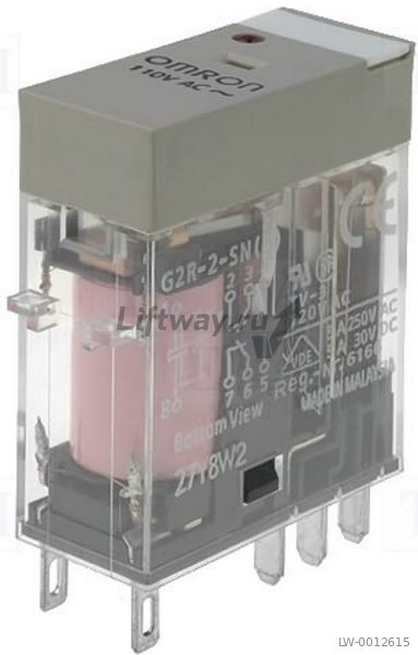 Реле OMRON G2R-2 110VAC
