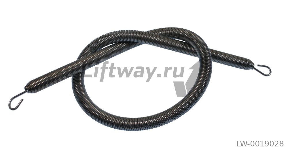 Пружина L=620 мм дозакрытия ДШ   Fermator (концы на конус)