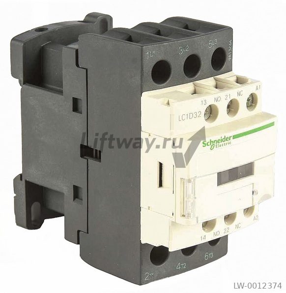 КОНТАКТОР D 3Р,32 A,НО+НЗ,115VAC 50/60 ГЦ,ЗАЖИМ ПОД ВИНТ