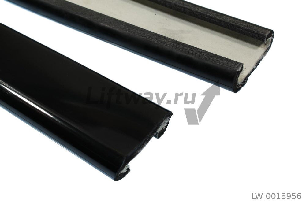 Поручень резиновый тип C779 (Kone ECO3000) черный 80мм, слайдер SF (Производство SKG)