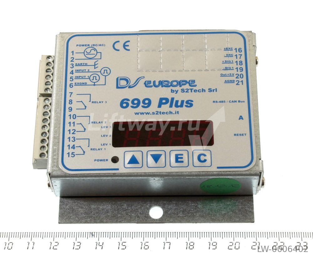 Грузовзвешивающее устройство DS-EUROPE MRL- 200-7mm - A (699 PLUS)