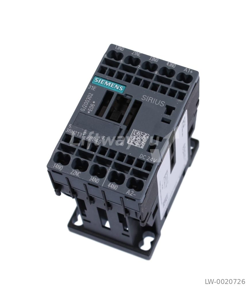 Контактор, 3НO+1НЗ, катушка  DC 24 V,  пружинные зажимы, типоразмер S00