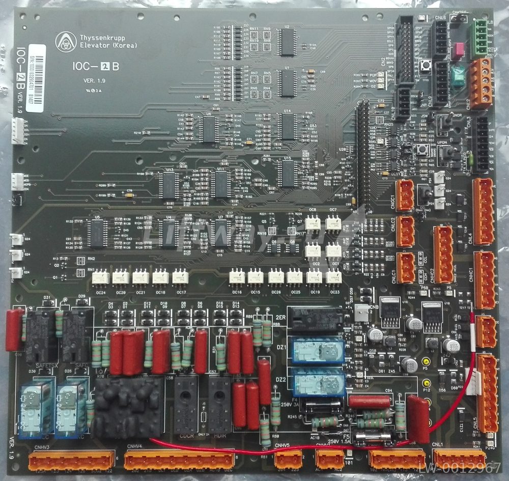 Плата Thyssen IOC-2B ver.1.9 (лифт с МП)