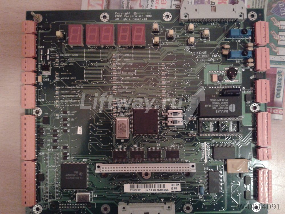 Плата LCECPU