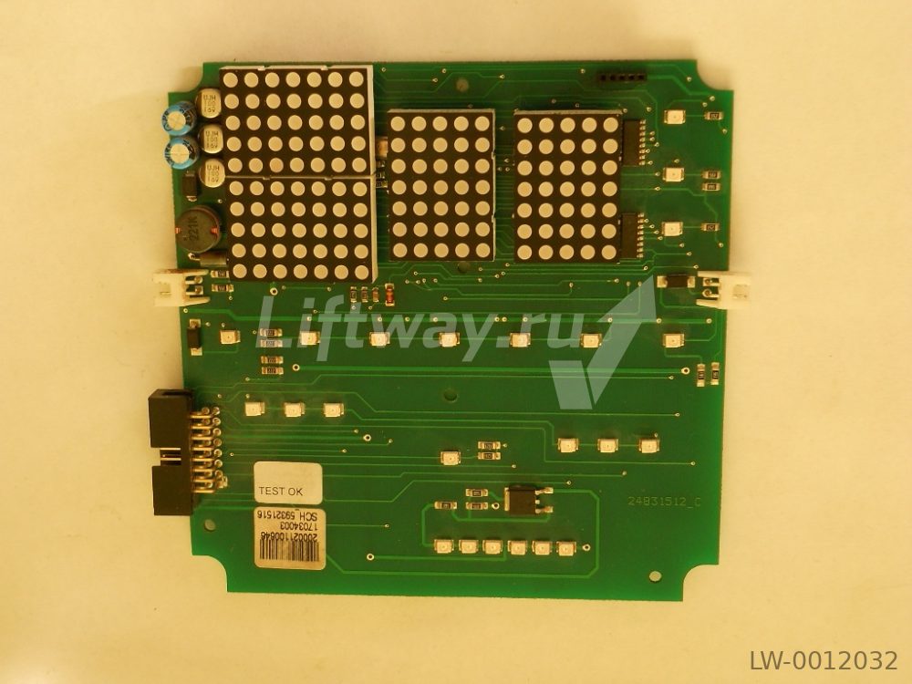 ЗАМЕНА НА M03293 - Плата матричного индикатора кабины MX-Basic Fixtures