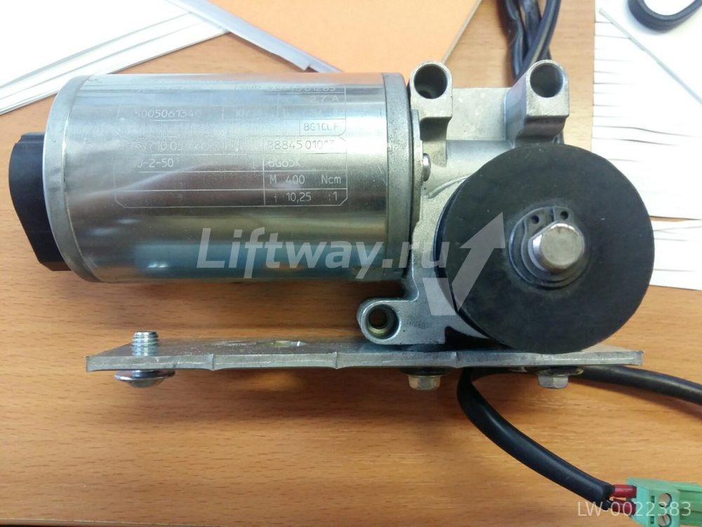 Мотор-редуктор привода дверей Thyssen GR63X25 24Vdc 3300RPM с энкодером
