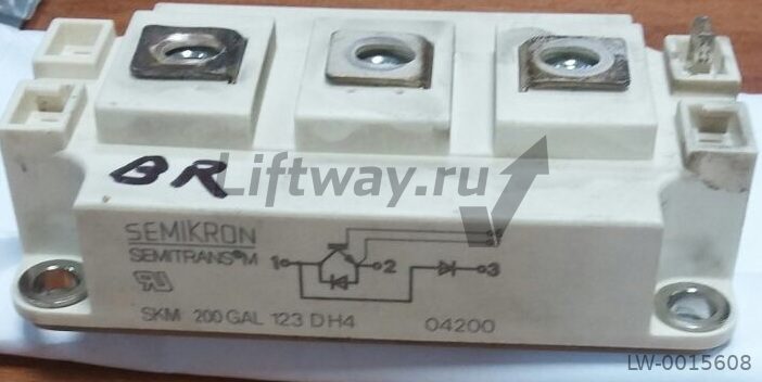Тиристорный модуль SKM200GAL123DH4