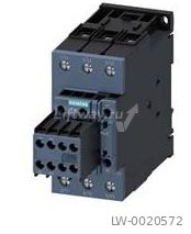Контактор 3P, AC-3, 18.5 кВт катушка 84 -155V AC/DC 2НО+2НЗ с варистором