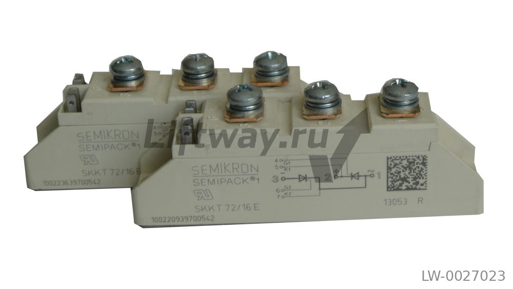 Тиристорный модуль  SKKT 72/16 E