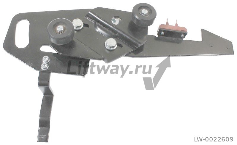 Замок ДШ Wittur правый AUGUSTA TY.11/R (ролики 32мм)