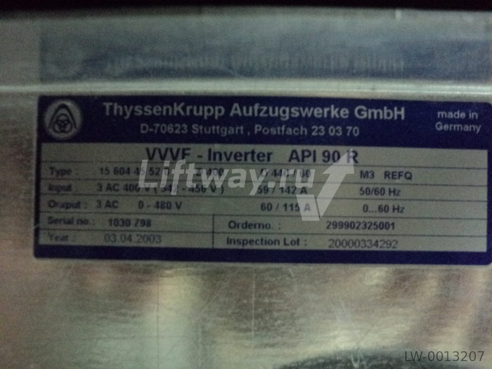 Частотный преобразователь MFC 20-100R ASM V3 64A / 150A 48 kW с вcтроенными тормоз. контакторами