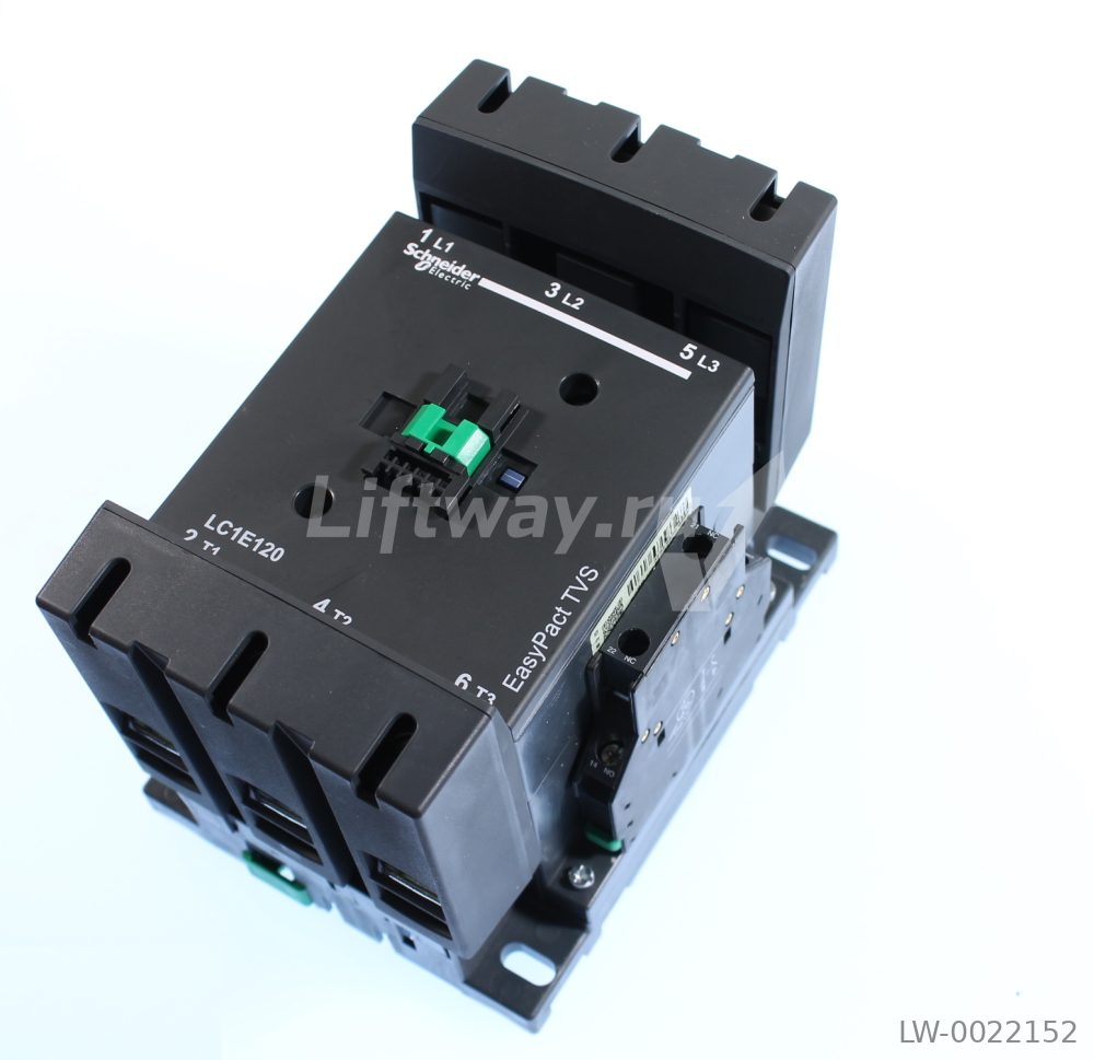 Контактор LC1E120 (3Р,120A,НО+НЗ) катушка 110VAC