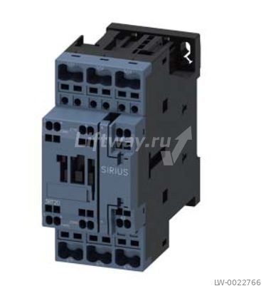 Контактор AC-3, 11кВт/400В, 1НО+1НЗ, AC 230V 50HZ, 3-POLE, SZ S0 пружнные клеммы