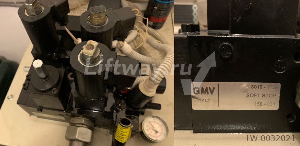Блок клапанов GMV 3010 1"1/4  SOFT-STOP 114 150 с ручным насосом P82 без катушек