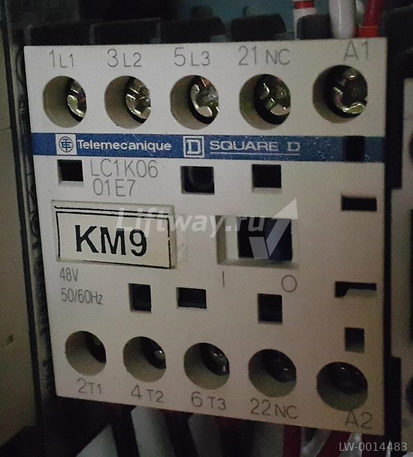 Контактор LC1K0601E7 48VAC 50/60Hz