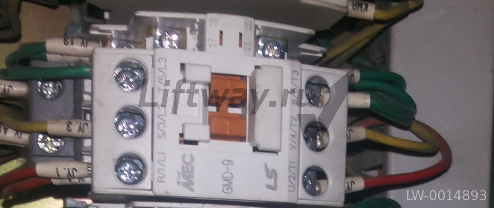 Контактор LS GMD-9 , 110VDC , 9A. ( 3 фазы , 1NO + 1NC)