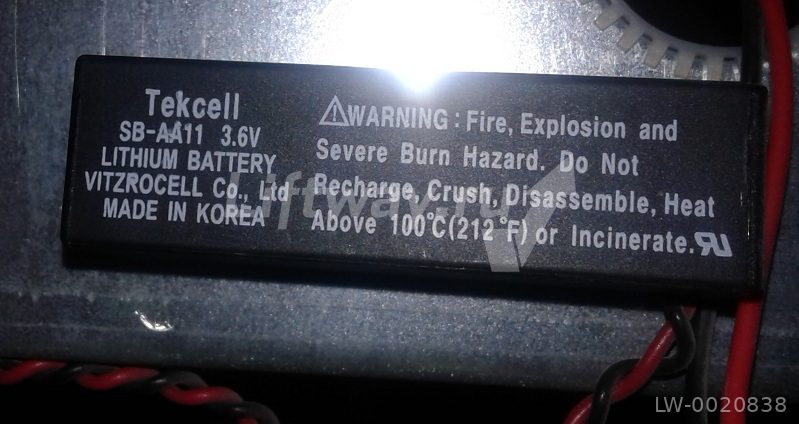 Аккумулятор SB-AA11 3.6V Sigma