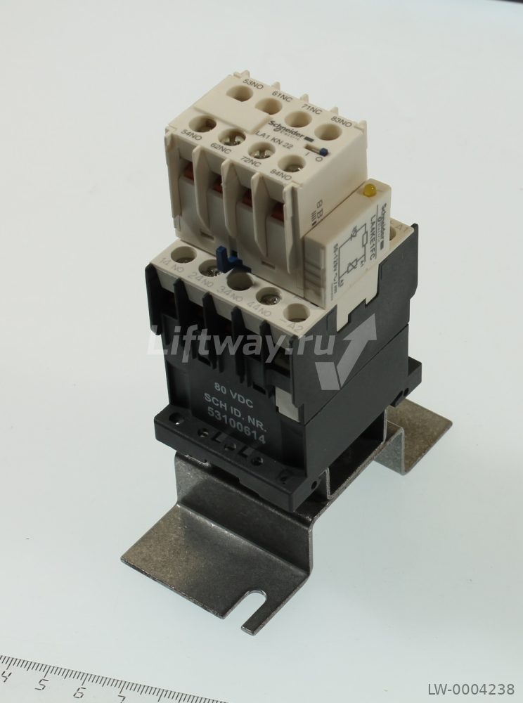 Контактор 80VDC  6no+2NC  8pol.  MRG 62