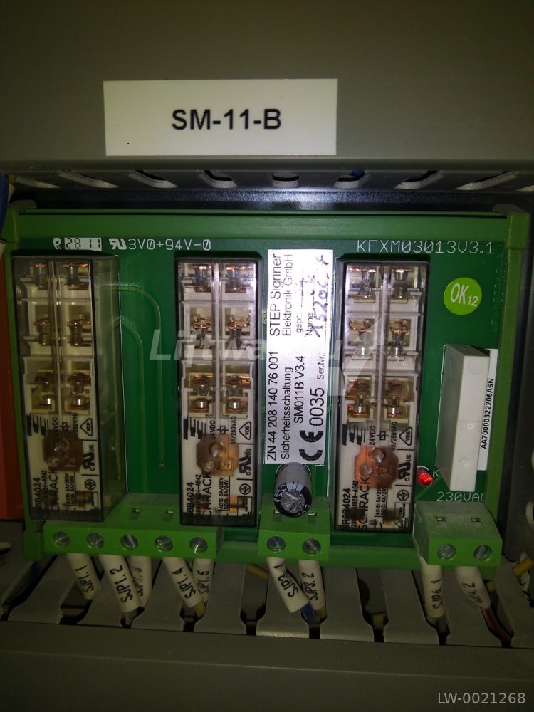 Модуль цепи безопасности SM11B для реализации функции предварительного открывания и выравнивания