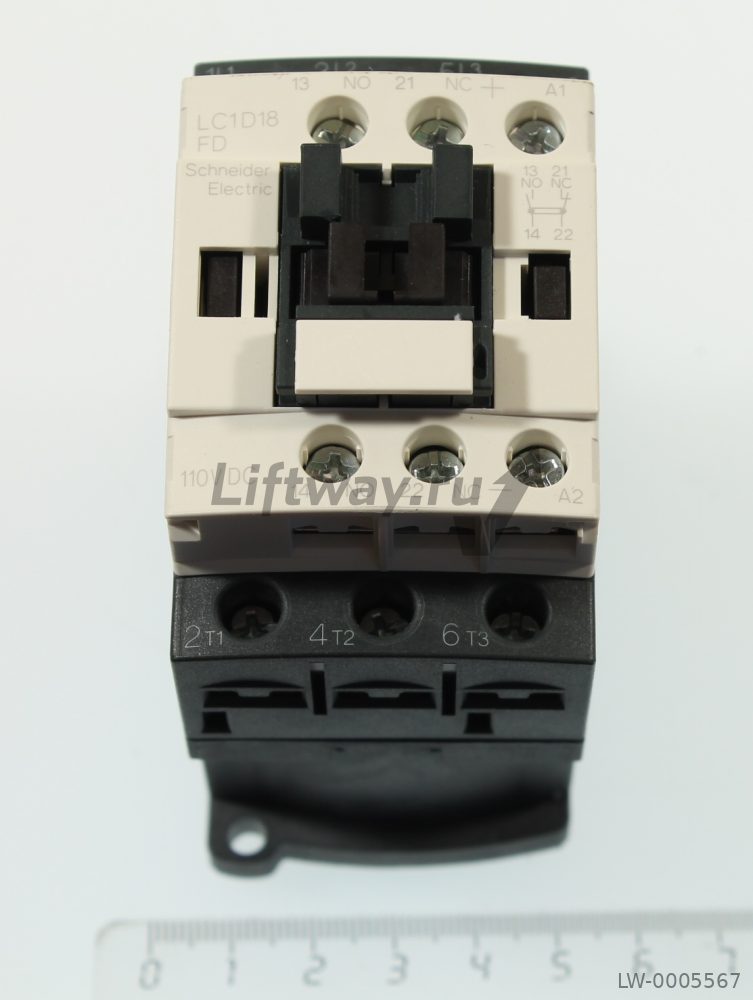 КОНТАКТОР3Р,7,5кВт,1НО,110VDC, 18А