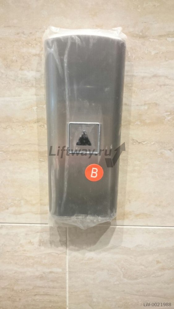 Аппарат вызывной BAF100 с кнопкой Вниз, синяя подсветка