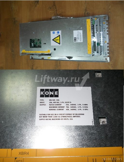 Частотный преобразователь Kone KDL16R 22 Ампер