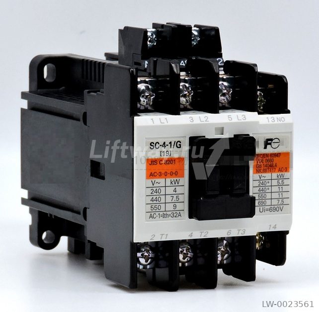 Контактор Fuji Electric SC-4-1/G, катушка 48V DC (NO)