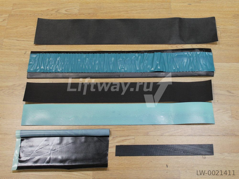 Комплект материала вулканизации поручня Kone/Schindler 80mm SKG тип C699/C779 (без химии)