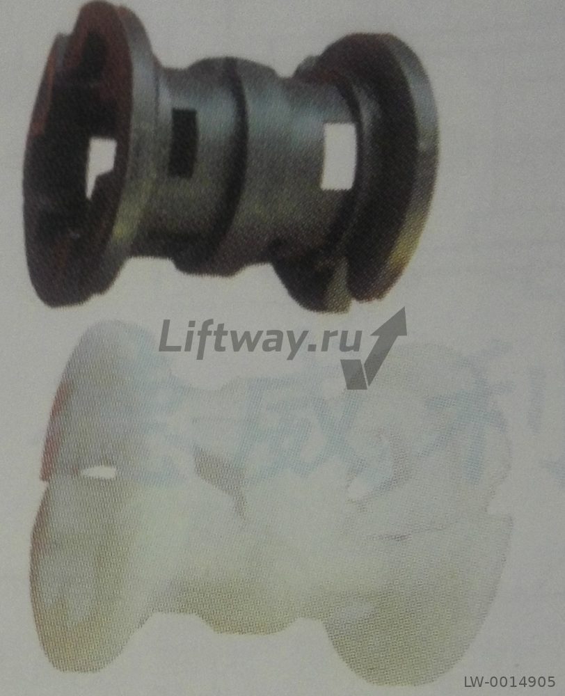 Втулка оси ступени эскалатора Mitsubishi (D46 x d25 x 45)