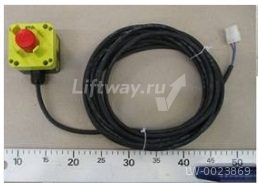 Кнопка "СТОП" в приямке с кабелем 8м, KONE