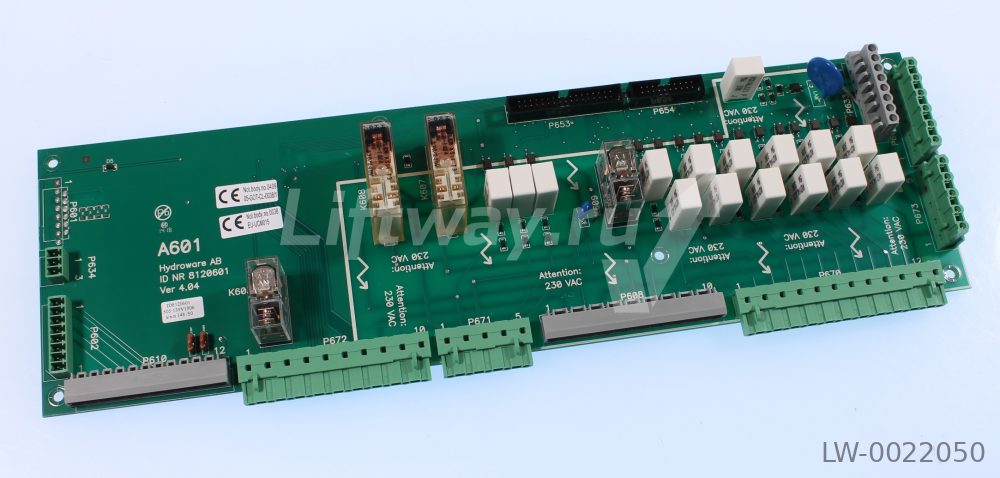 Плата A601 кабины CPU