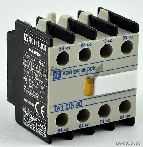 Верхний допконтакт TC TA1-DN40 (4НО) (для эск-ра Sigma)