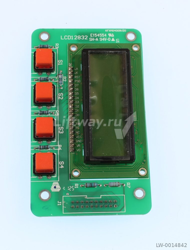 Дисплей LCD12832 платы контроллера F5021