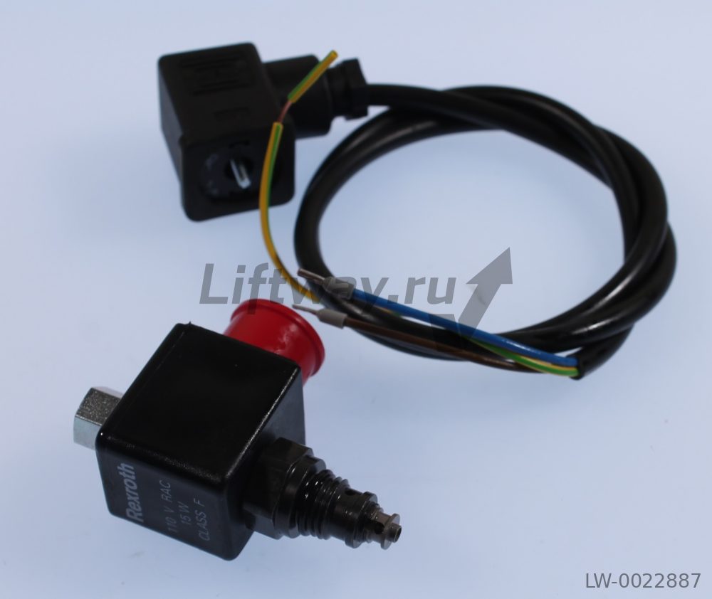 Клапан давления 110 VAC (104Vdc) L=800