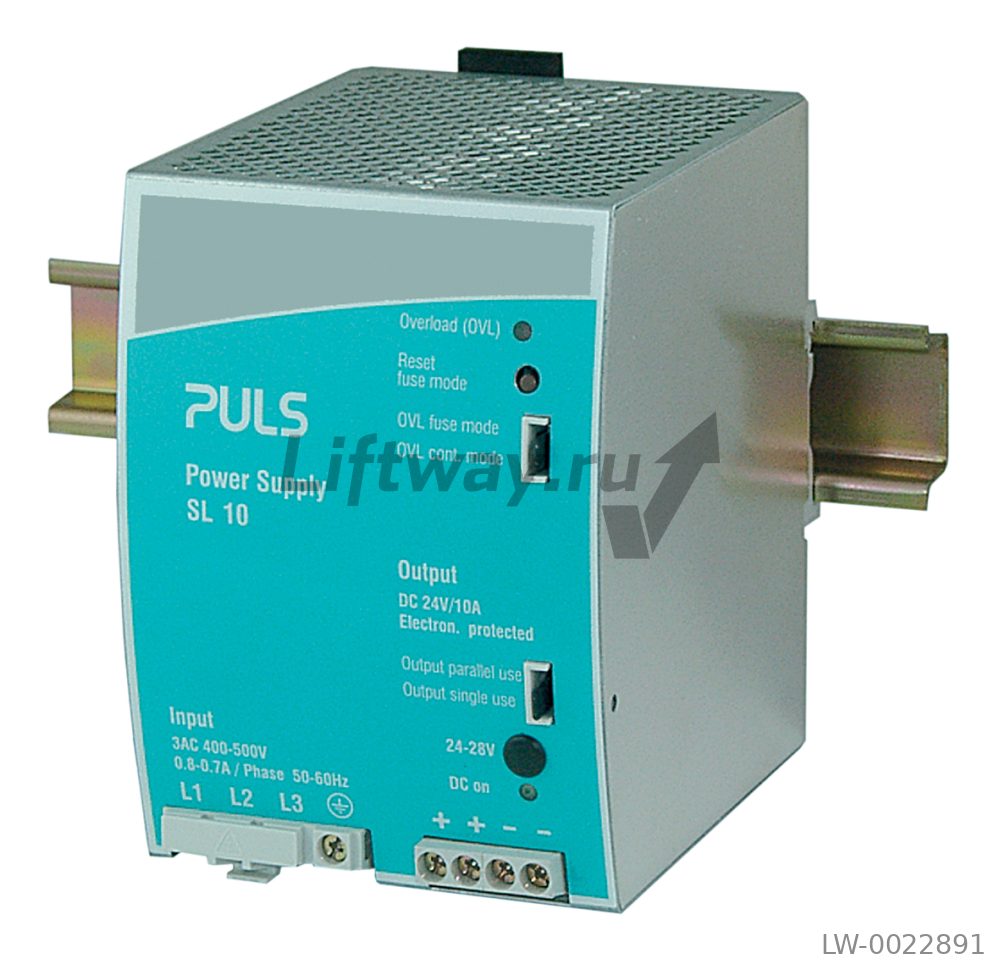 Источник питания PULS SL10.300 на DIN-рейку