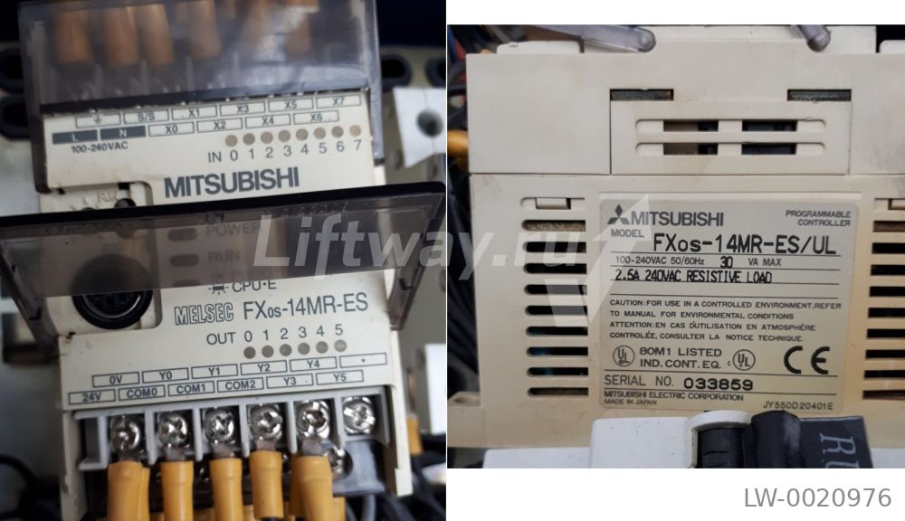Контроллер FX3G-14MR-ES-A Mitsubishi (без программы)