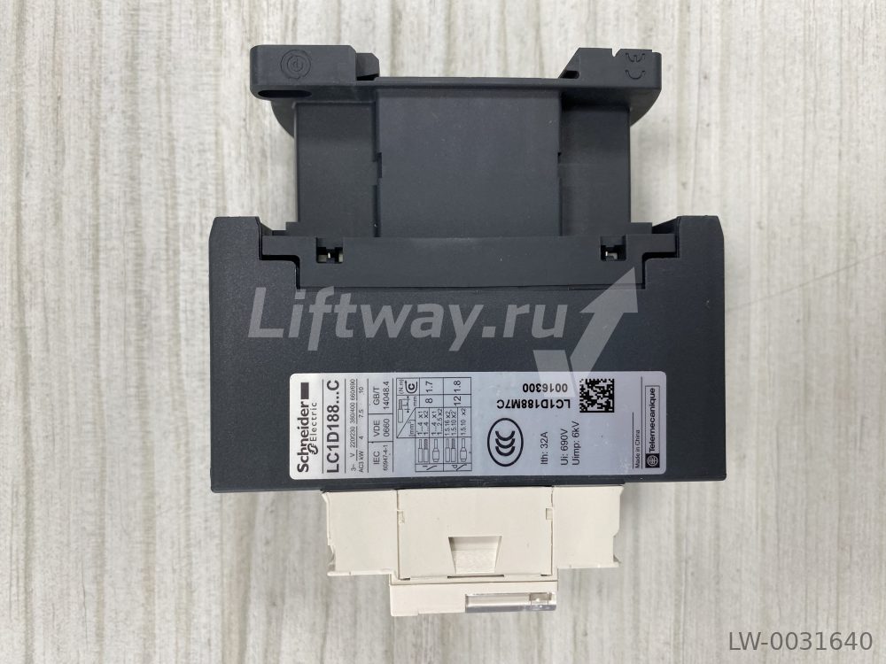 Контактор четырехполюсный LC1D188M7C 18А Schneider Electric