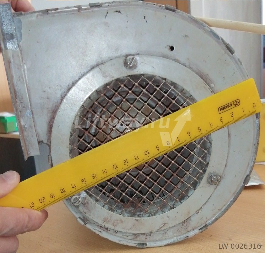Вентилятор лебедки MR26, 230VAC 50HZ 16UF 400V
