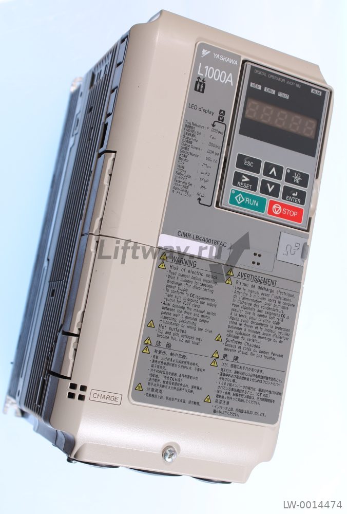 Частотный преобразователь YASKAWA L1000A CIMR-LB4A0018FAA 7,5kWt без программы