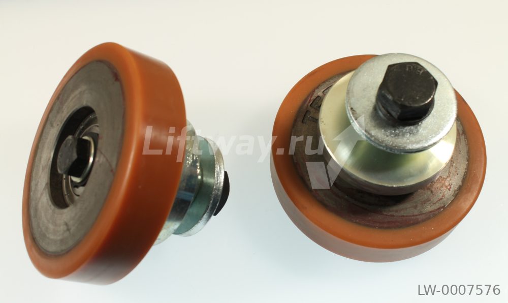 Ролик башмака кабины Axel 150x35мм с осью
