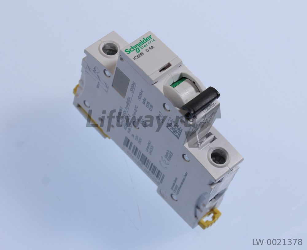 Автоматический выключатель 1P IC60N 4A